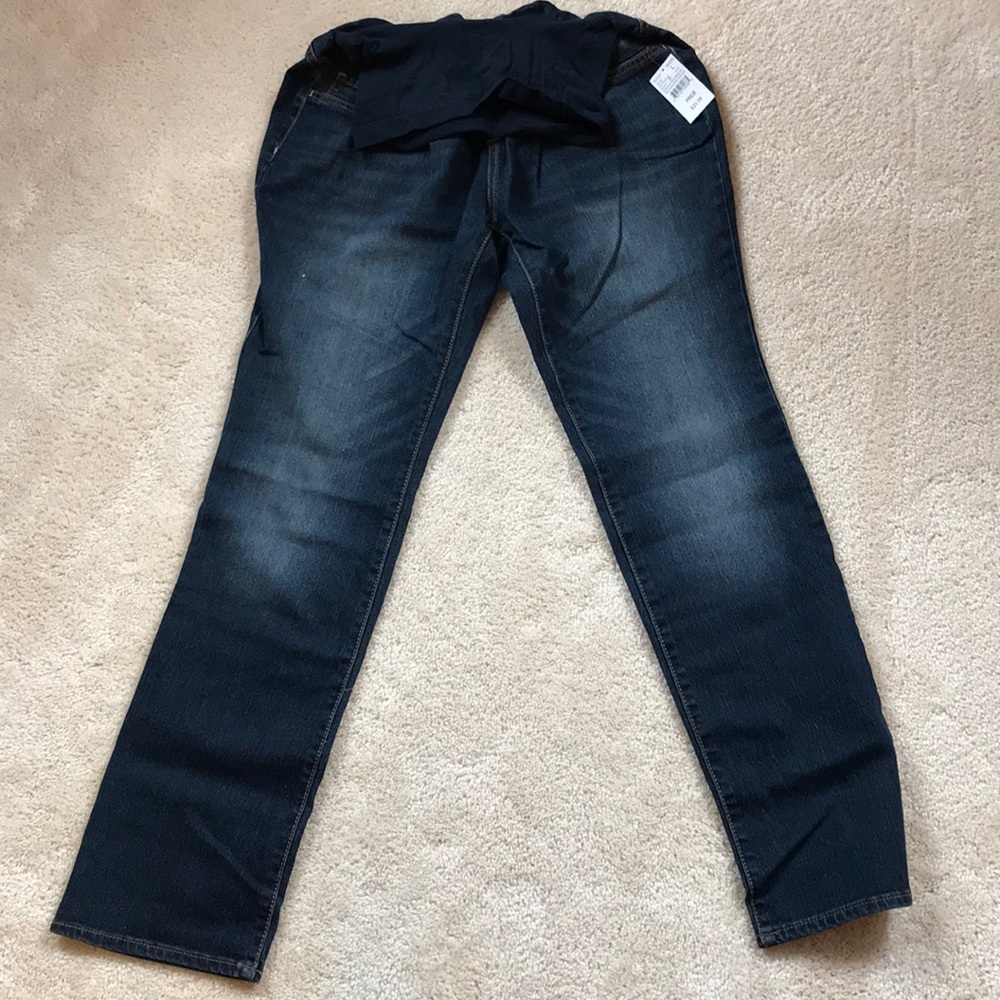 Straight Leg Maternity Jeans